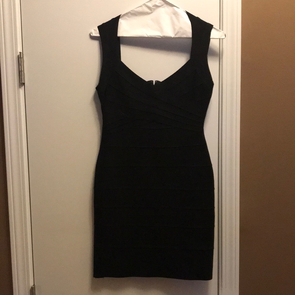 Black Shapewear Cocktail Dress
